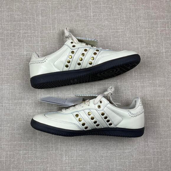 adidas gazelle silver green womens adidas Samba Wales Bonner Studded Pack Cream White  Section Store